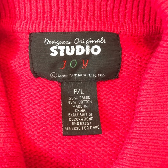 Christmas Vest Designers Originals Joy Snowflake - Picture 4 of 8